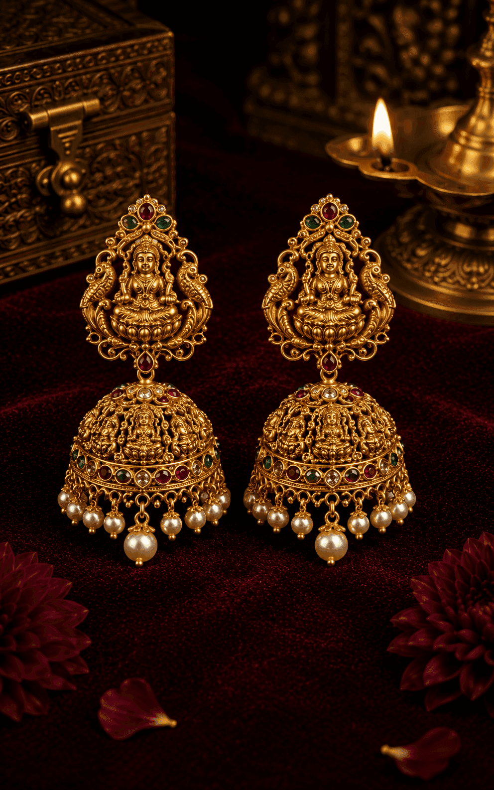 Buttalu — Antique Temple Jhumkas